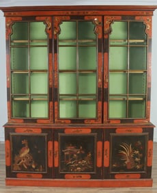 George III Style Chinoiserie Bookcase