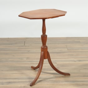 Federal Birch Candlestand