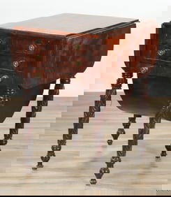 19th C. Empire Mahogany Work Table