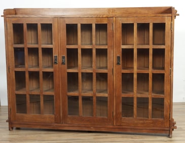 Contemporary Stickley Oak Bookcase