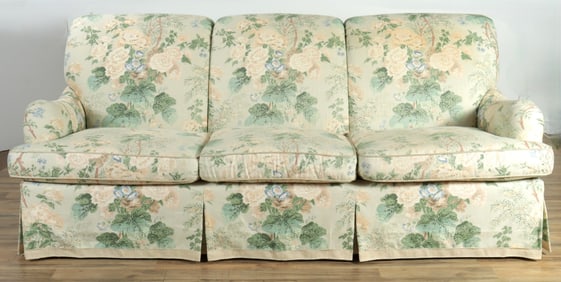 Custom Contemporary Upholstered Sofa