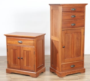 Two Michaels Cherry Bedroom Case Pieces