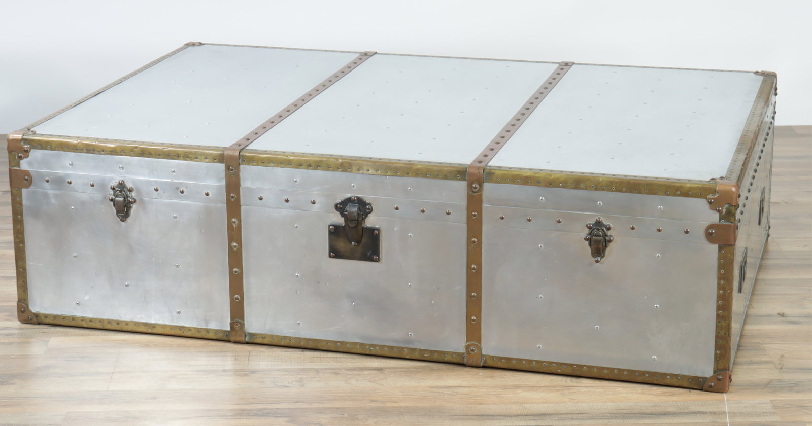 Timothy Oulton, Restoration Hardware Aviator Trunk (1 of 7)