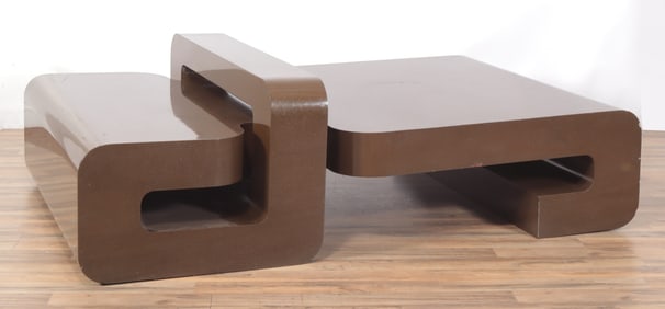 Karl Springer Sculptural Coffee Table