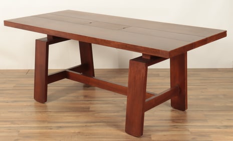 Silvio Coppola for Bernini Walnut Dining Table