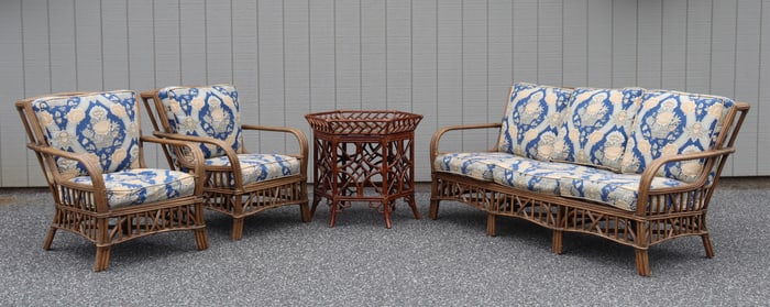 Michael Brighton Pavillion Style Bamboo Suite