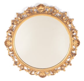 Florentine Giltwood Mirror, 19th/20th C.