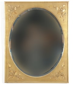 Classical Style Gilt & Composition Mirror