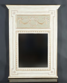 Louis XVI Style Trumeau Mirror