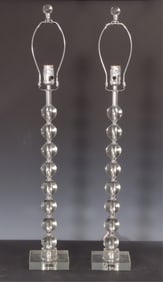 Modern Stacked Glass Ball Lamps