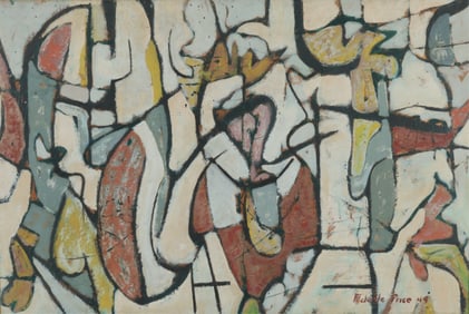 Melville Price - Untitled Abstract O/B