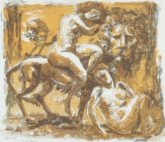 Milton Hebald - Untitled Lithograph