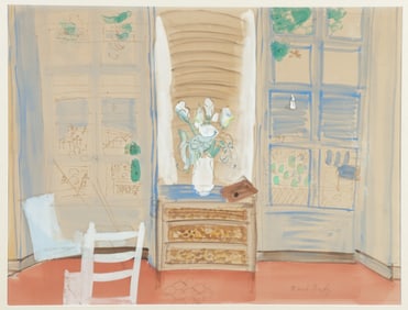 Raoul Dufy - Still Life - Watercolor