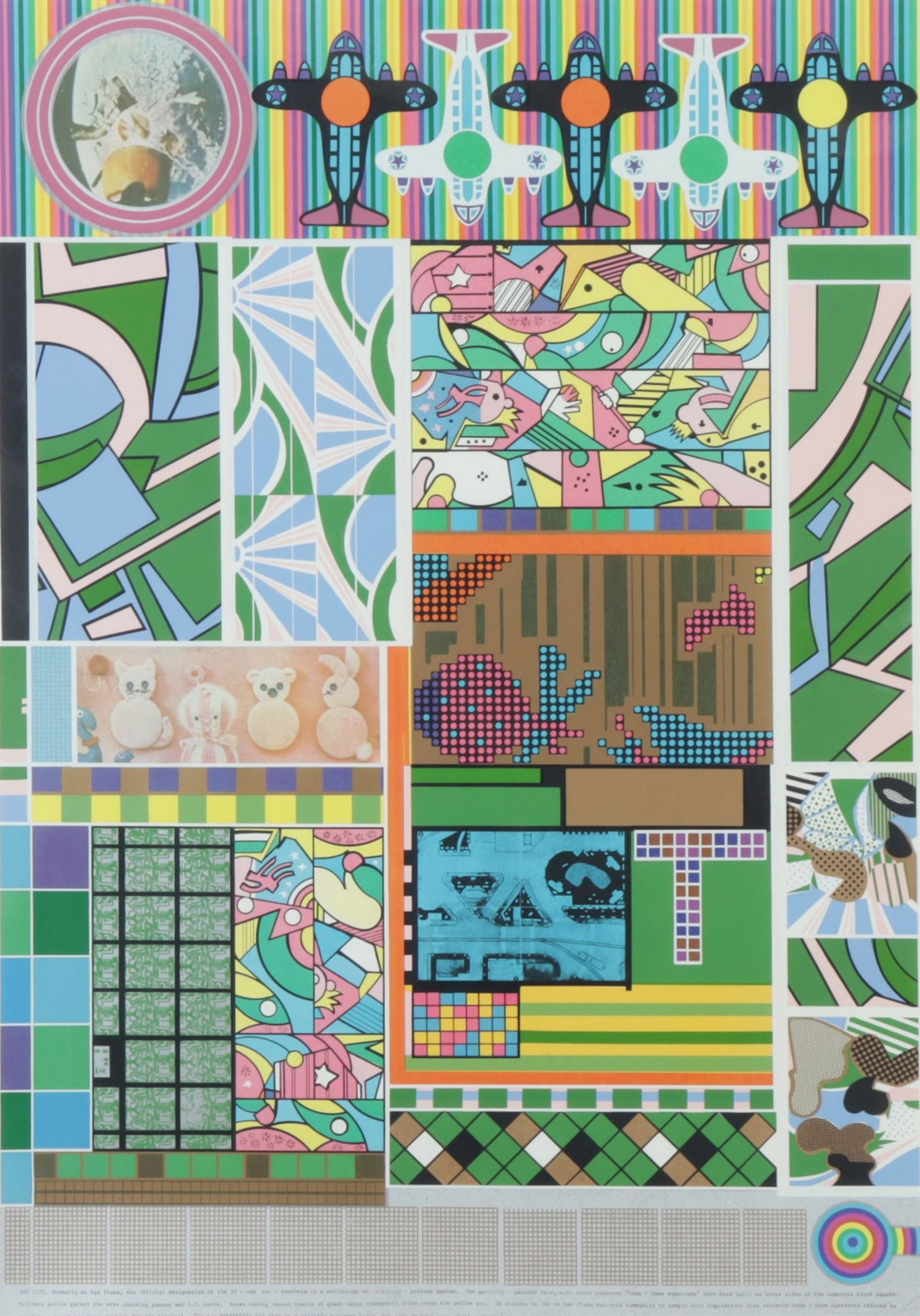 Eduardo Paolozzi - 'Sun City' Serigraph (1 of 9)