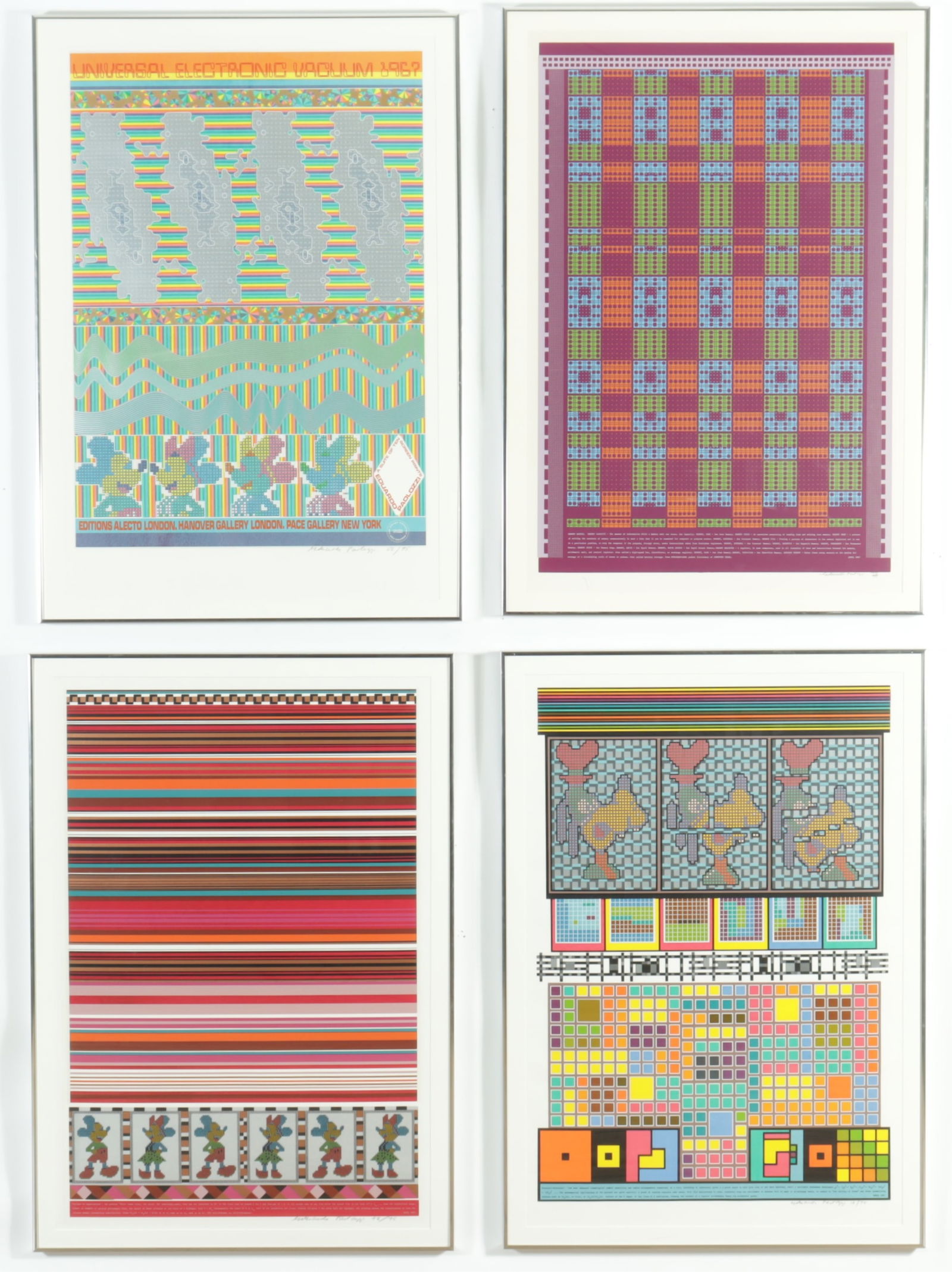 Eduardo Paolozzi - 4 Universal Elec. Vacuum Prints (1 of 20)