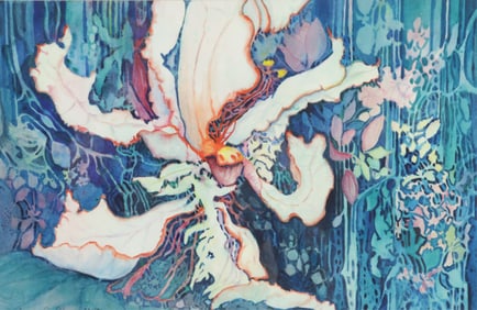 Shirley Flynn - Dream Flower Watercolor