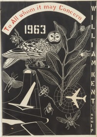 William M. Kent -To All whom it may Concern-print