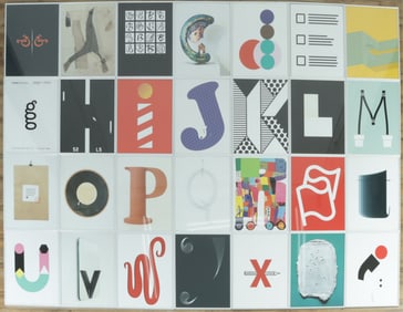 Everything A - Z and even the Punctuation Prints