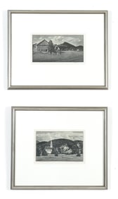 Asa Cheffetz - Two Woodcut Prints