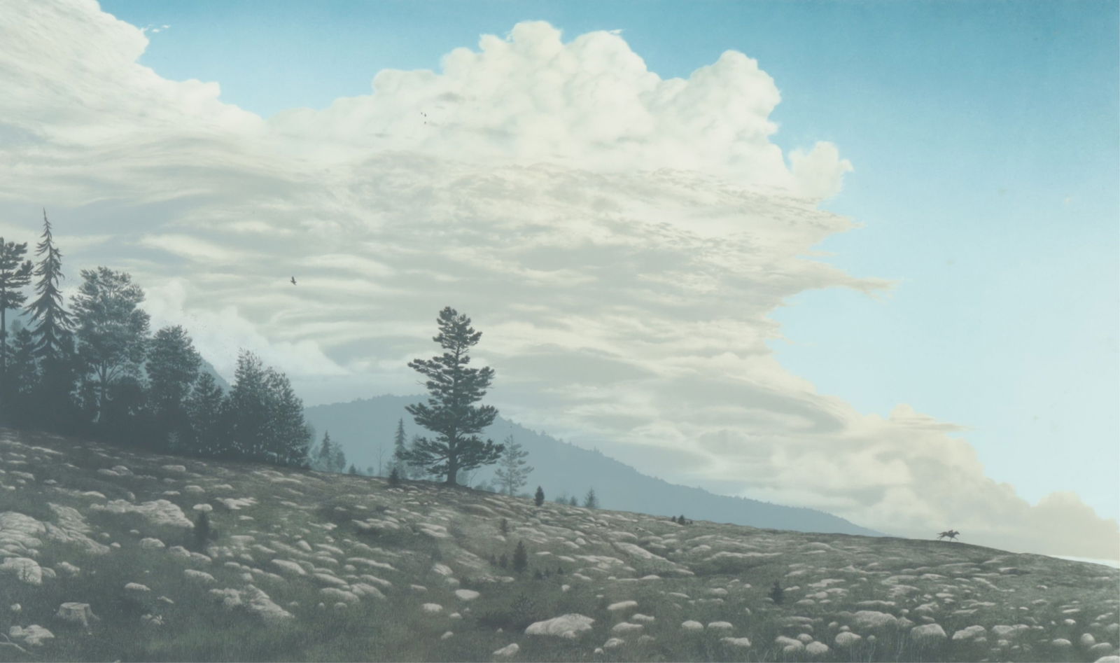 Mel Hunter - 'The Rider' - Etching (1 of 7)