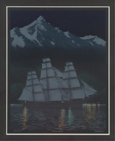 Mel Hunter - 'Challenge of Chile'  - Etching