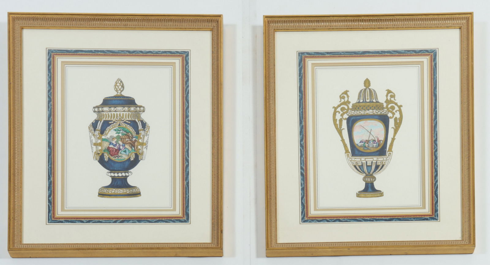 Chelsea House - Sevres Vases - Lithographs (1 of 6)