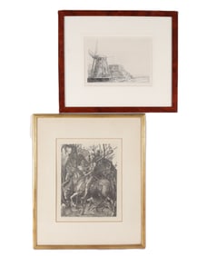Durer & Rembrandt - Knight Death & Devil, Windmill