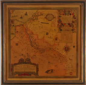 After Ernest Gregg - 1926 Great War Map