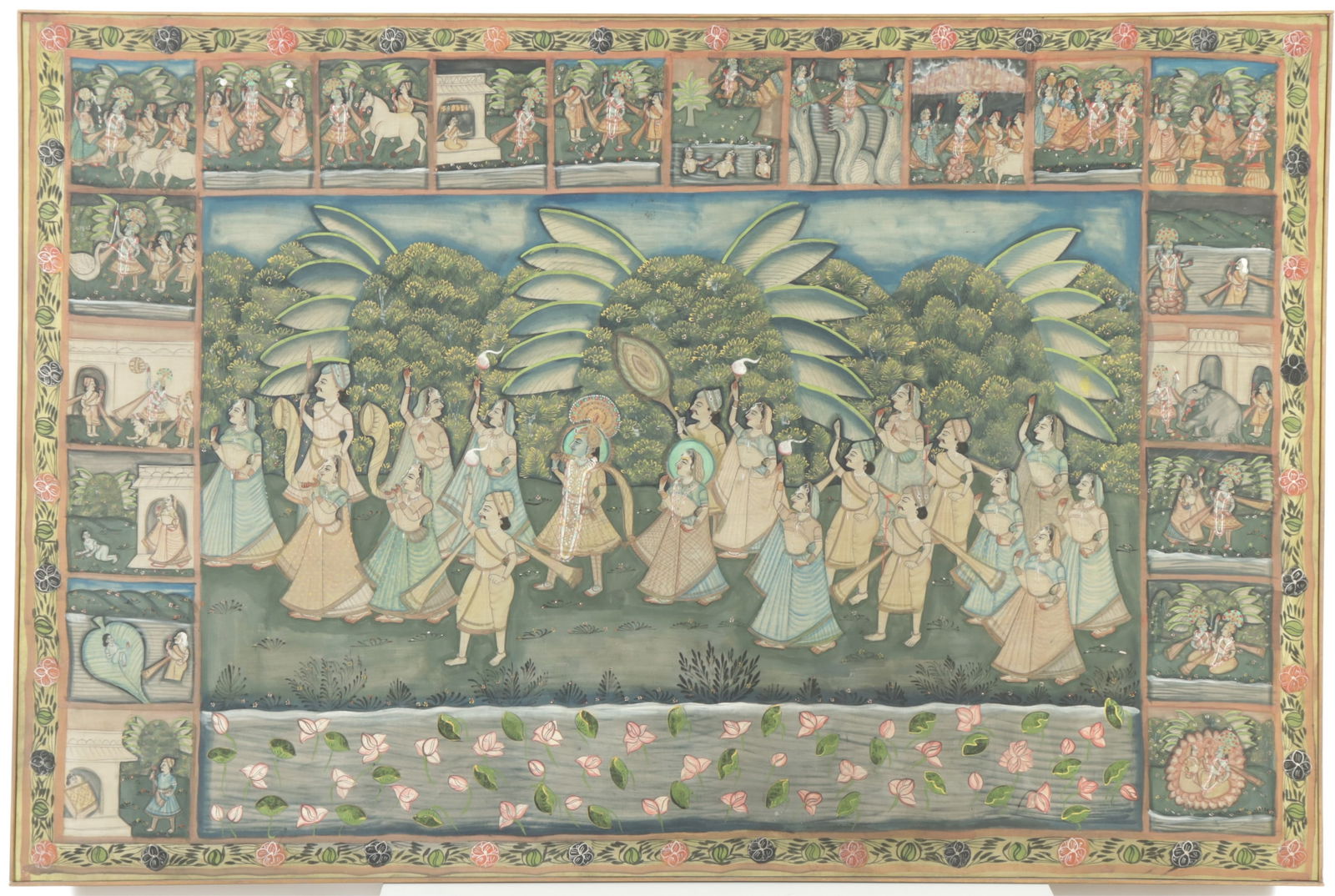 Indian Silk Painting (1 of 7)