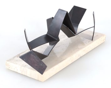 Eduardo Villa - Abstract Bronze Sculpture
