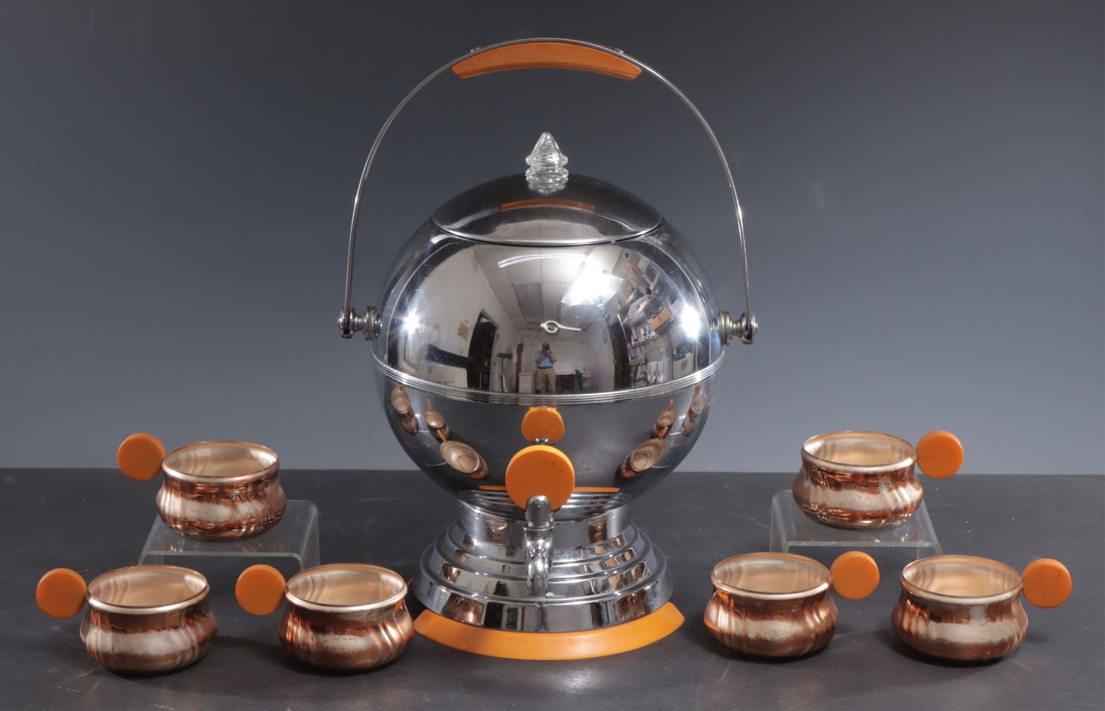 Manning Bowman & Co Harmony Coffee Urn & Cups (1 of 5)