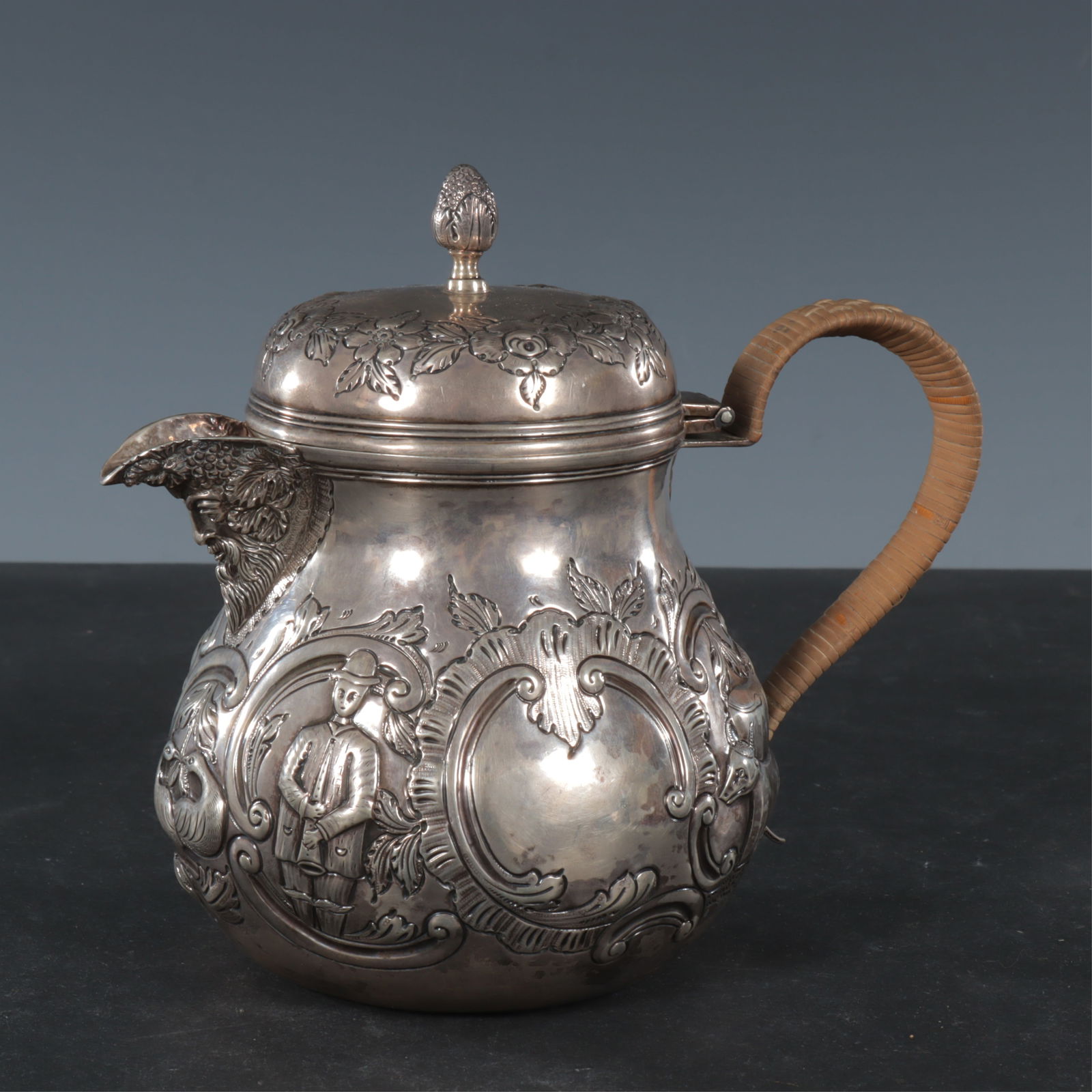 West & Co Irish Sterling Silver Coffee Pot (1 of 6)