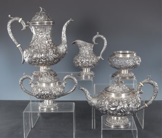 Schofield Sterling Silver Coffee Tea Service