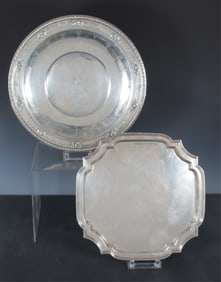 Wallace & Fisher Sterling Silver Trays