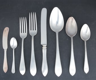 Dominick & Haff Sterling Silver Flatware Service