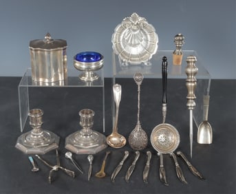 Assembled Sterling & Silver Plated Articles