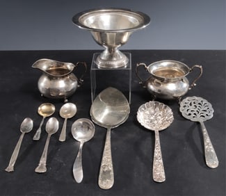 Group of Sterling Silver Flatware & Tableware
