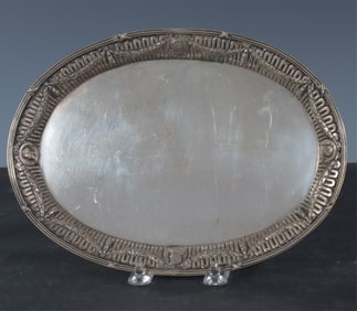 German 800 Silver Vanity Tray