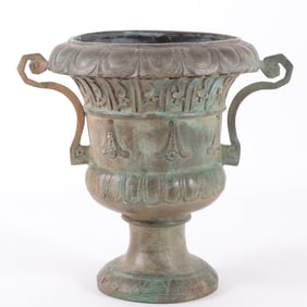 Classical Form Metal Vase