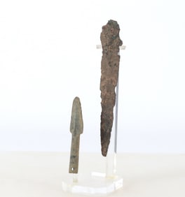 Ancient Dagger & Spear tip