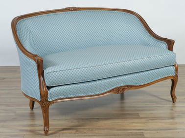 Louis XV Style Beechwood Stained Canape