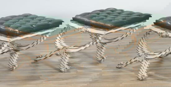 Pair of Louis XVI Style Curule Benches