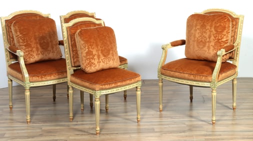 Set of 4 Louis XVI Style Chairs
