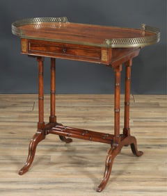Regency Rosewood Writing Desk, 19th C