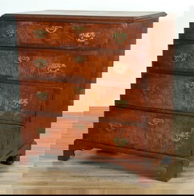 Geroge III Style Mahogany & Oak Chest of Drawers