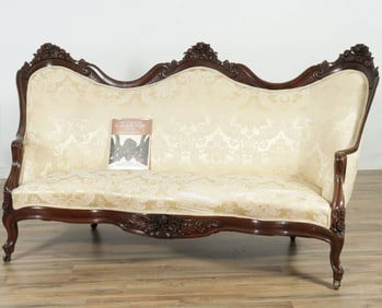 John Henry Belter Rosewood Sofa