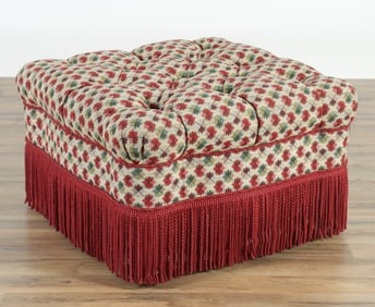 Modern Tufted Poof