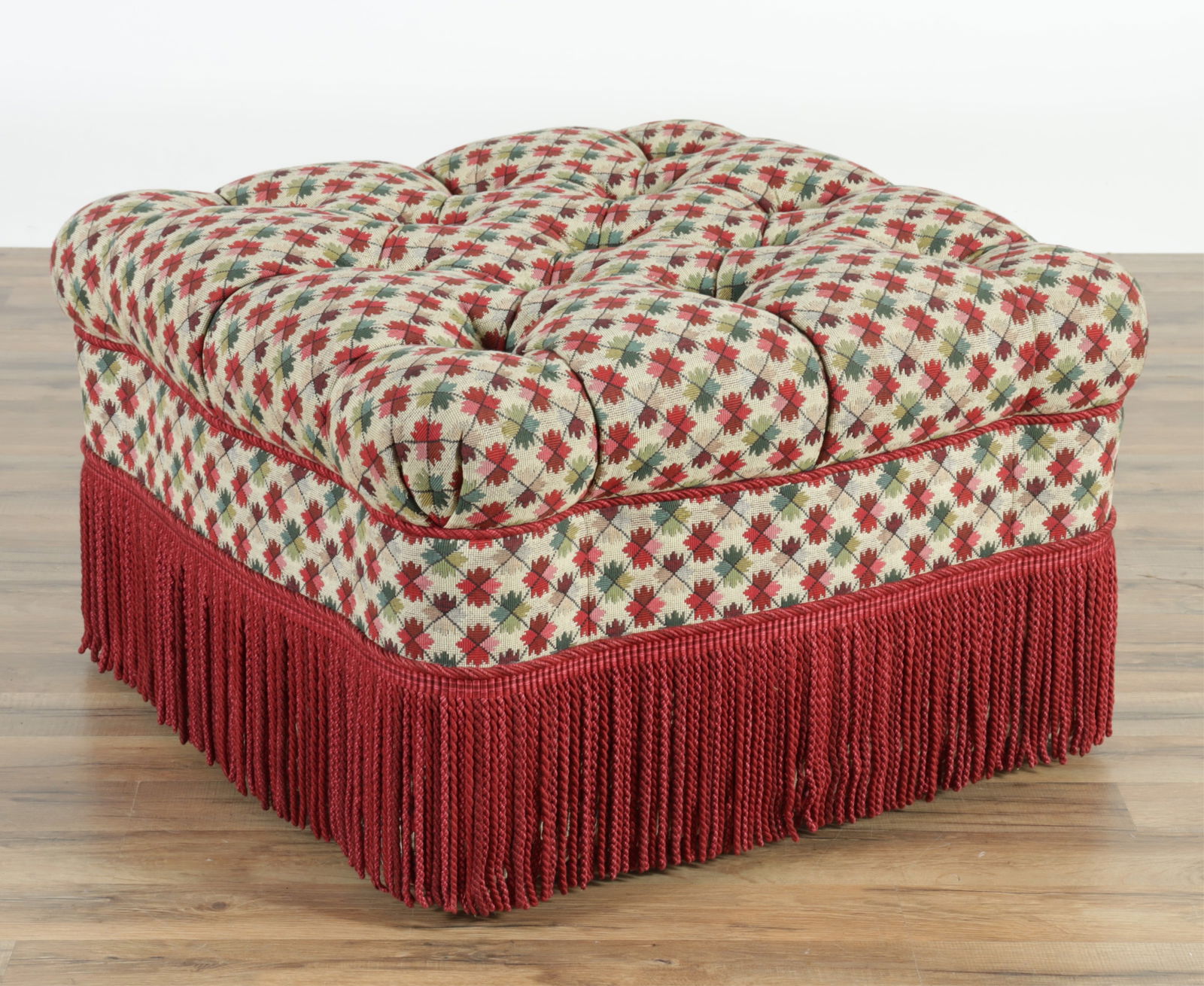 Modern Tufted Poof (1 of 4)