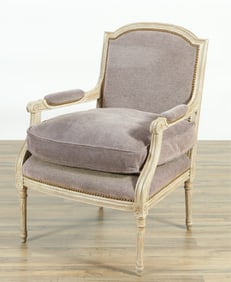 Meyer Gunther Martini Gray Painted Armchair