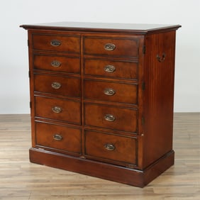 Yorkshire House Mahogany Media Cabinet